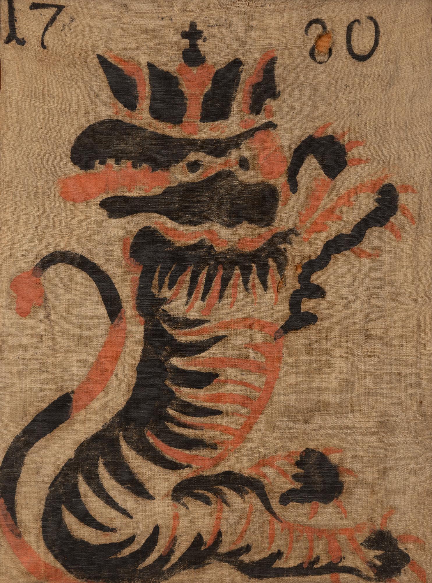 Vargfana/Varglapp, 1700-tal.