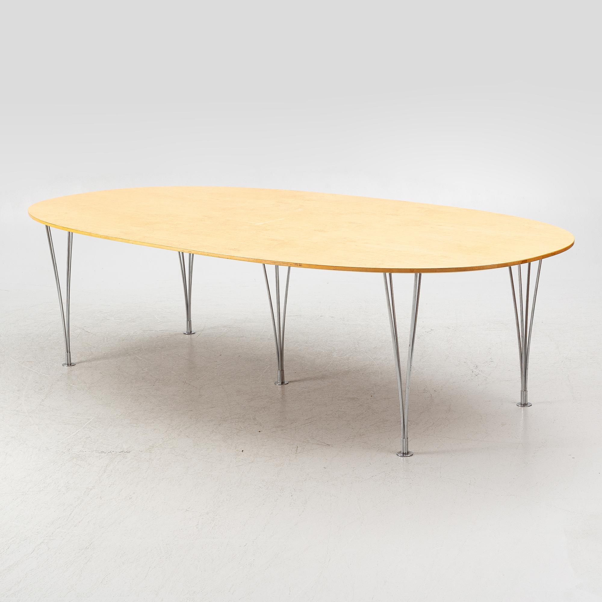 Bruno Mathsson & Piet Hein, table, Mathsson International.