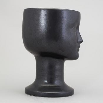 A stoneware vase by Lisa Larson, Gustavsberg.