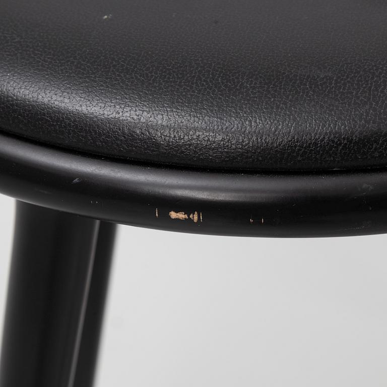 Space Copenhagen, five bar stools, Mater.