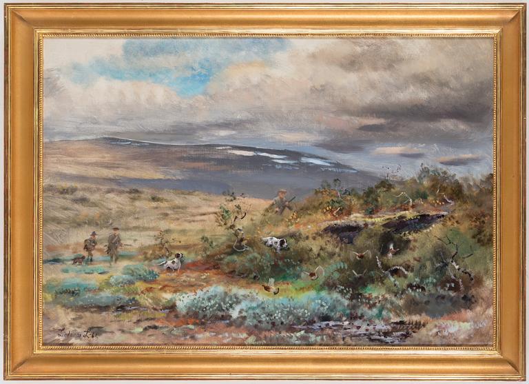 LINDORM LILJEFORS, oil on canvas, signed Lindorm L and dated -61.