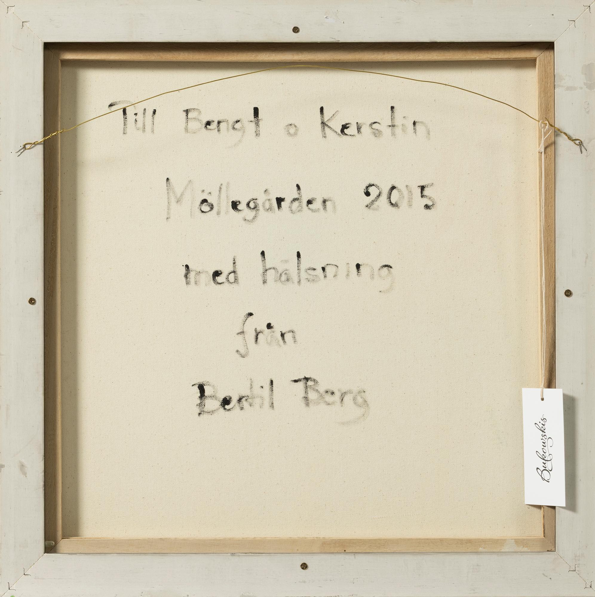 Bertil Berg, Komposition.