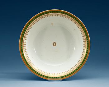 1233. A Russian bowl, Imperial porcelain manufactory, period of Emperor Nicholas I (1825-55).