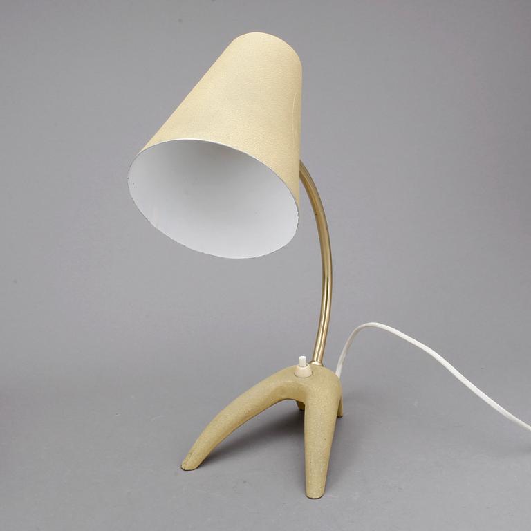 BORDSLAMPA, 1950-tal.