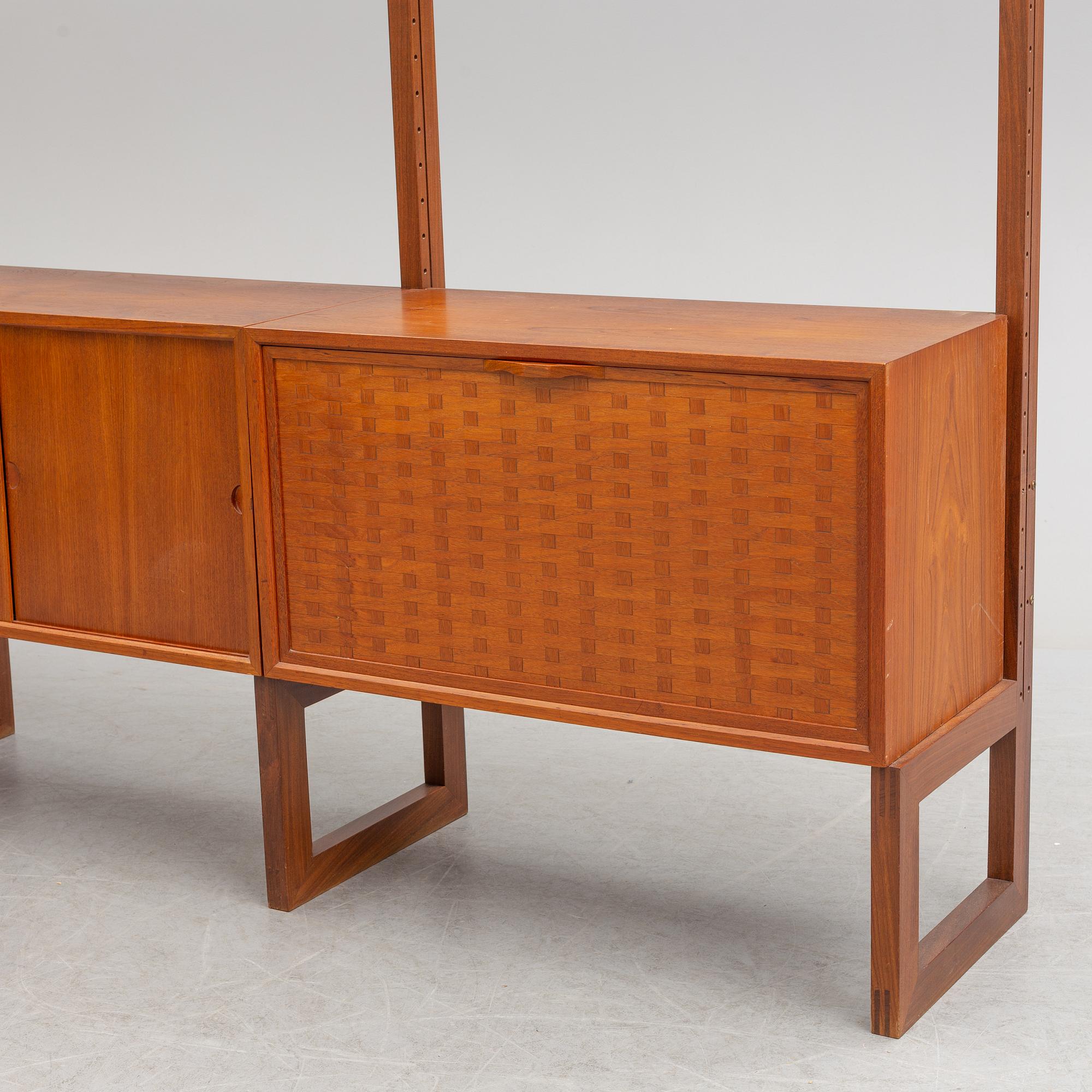 POUL CADOVIUS, hyllsystem, "Royal System", Danmark, 1960-tal.