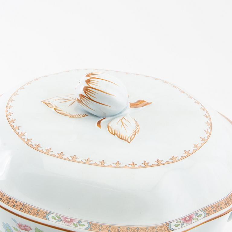 Rörstrand, service, 49 pieces, "Lotus", second half of the 20th century.