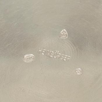 Fritz S Heimbürger, an Art Nouveau silver bowl, Denmark, 1916.