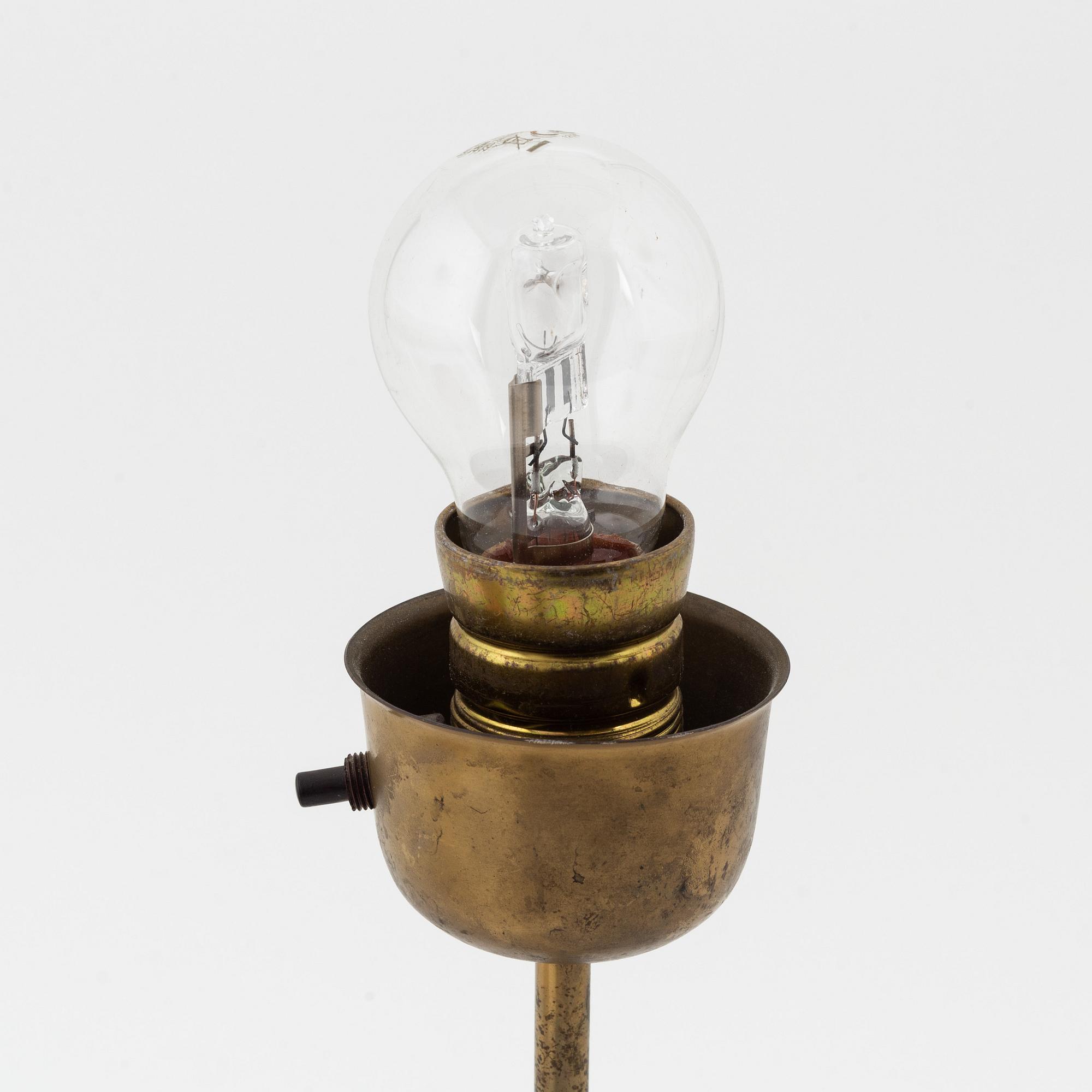 Bergboms & Co, a 'B-31' Swedish Modern table lamp, 1940's/50's.