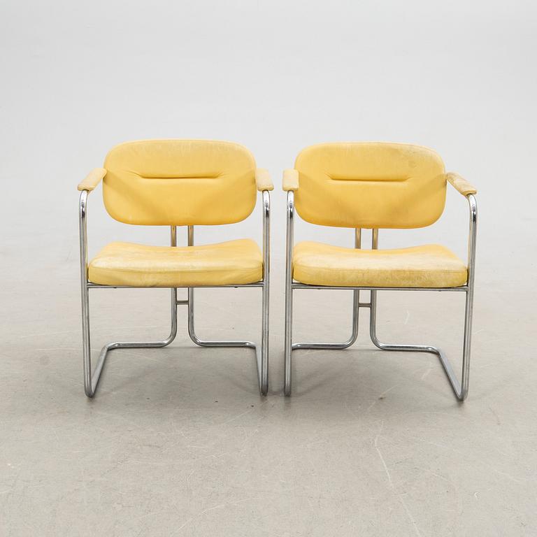 Armchairs, a pair, 20th century.
