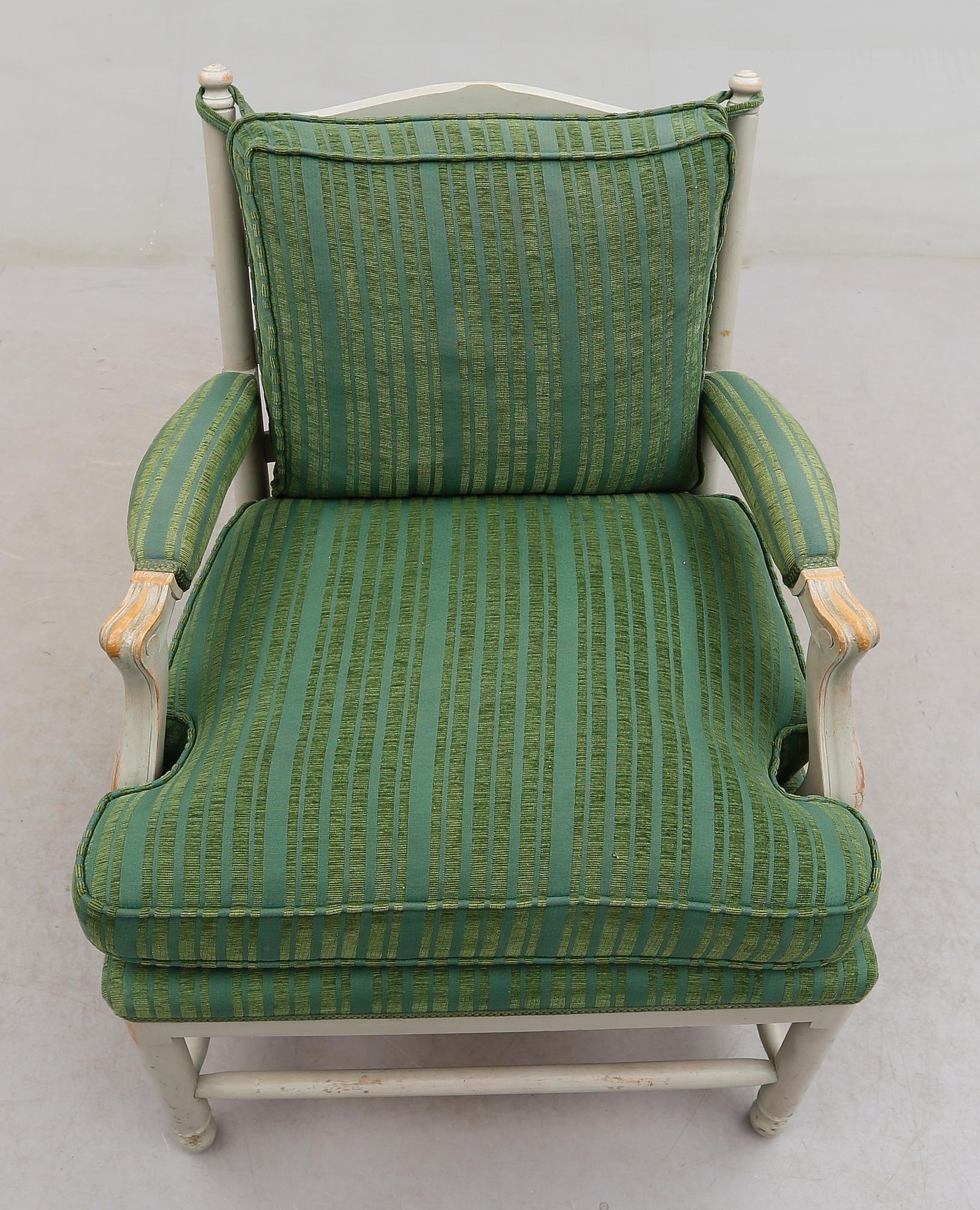 KARMSTOL, sk Gripsholmsstol, Solgården, 1900-talets andra hälft.