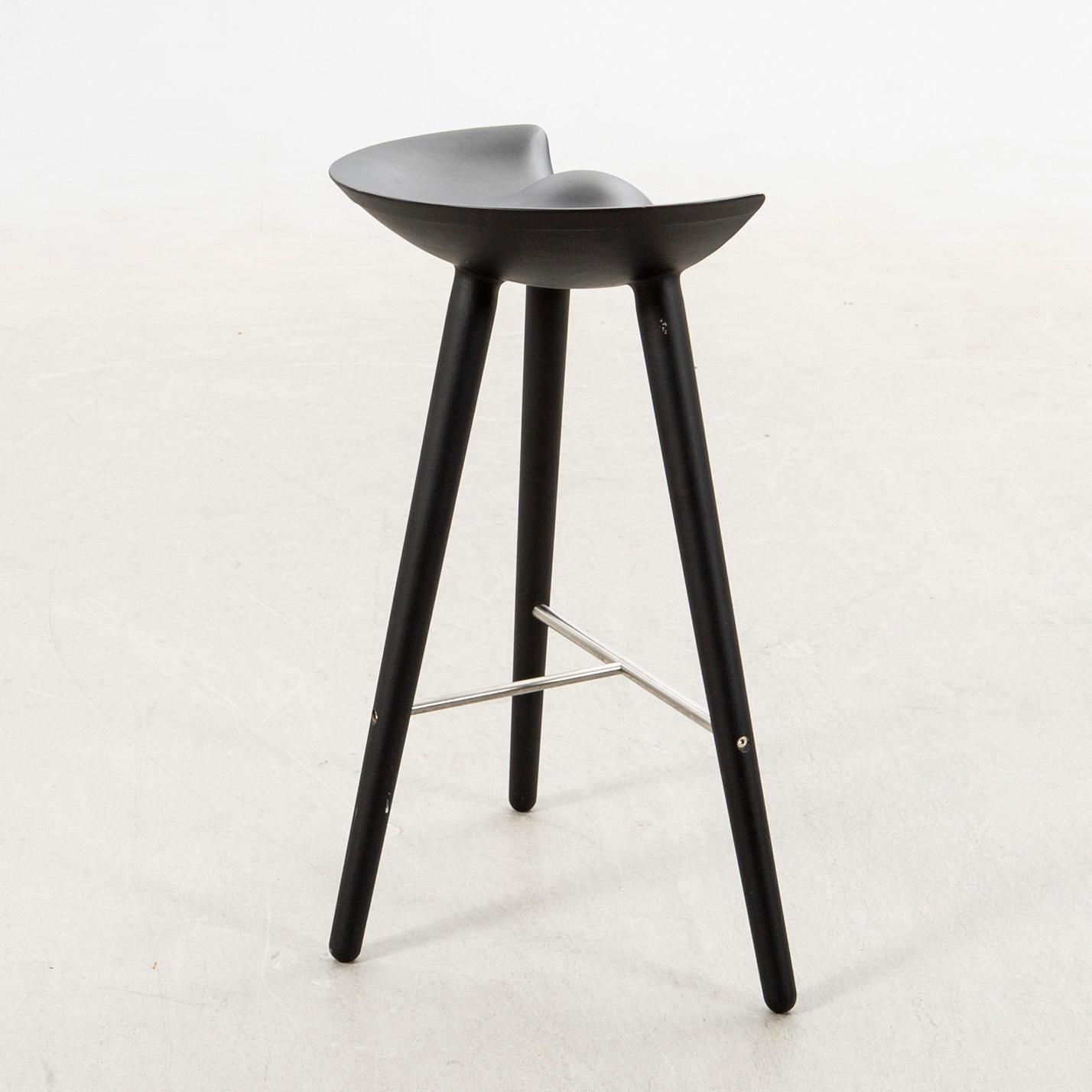 Mogens Lassen, Bar stool, 1 pc, Audo Copenhagen, "ML 42".
