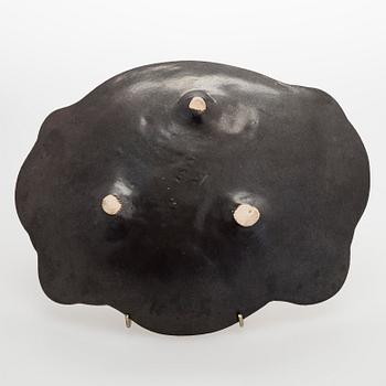 Francesca Mascitti-Lindh, dekorationsfat, stengods, signerad FML Arabia.