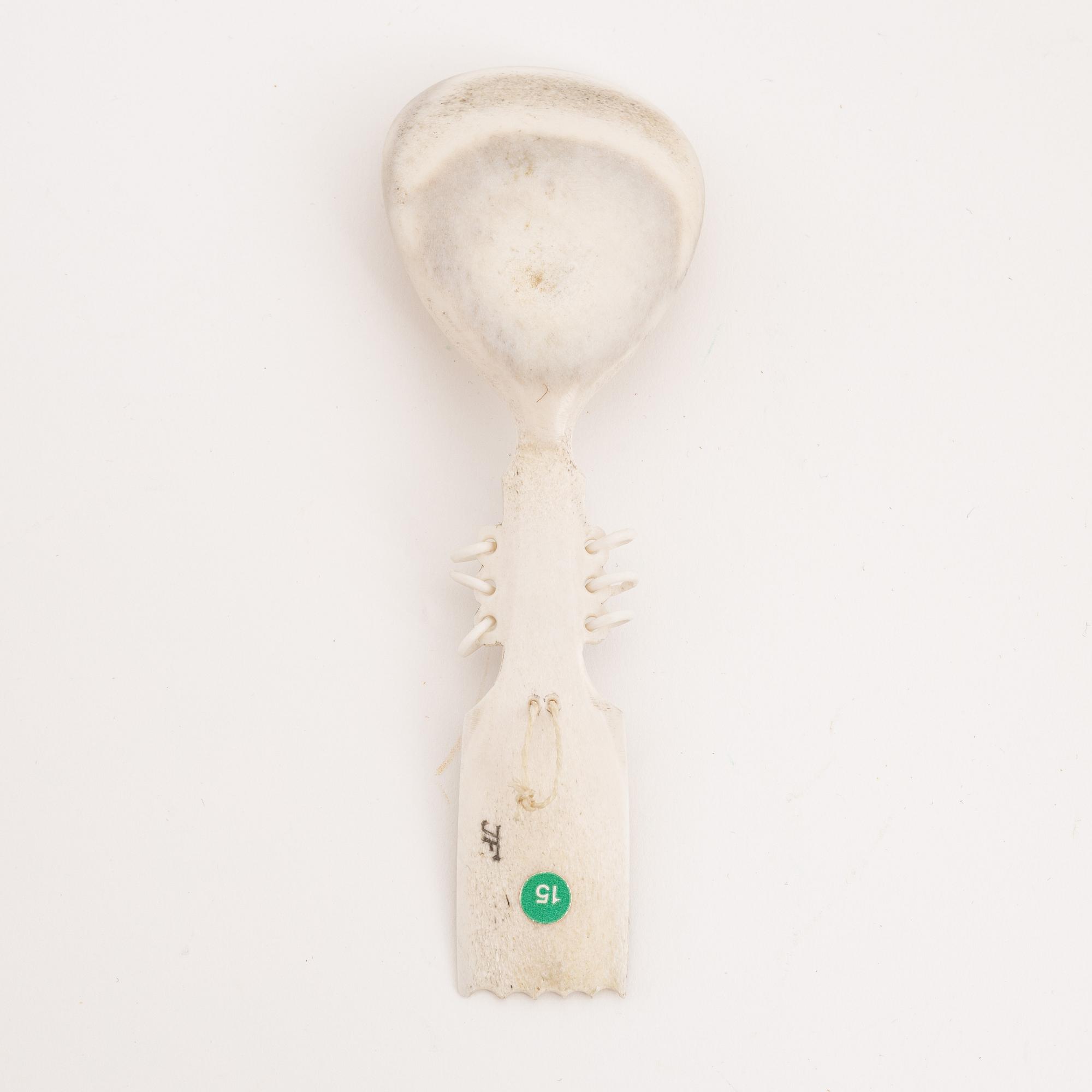 A spoon by Johan Fankki, before 1963, signed.