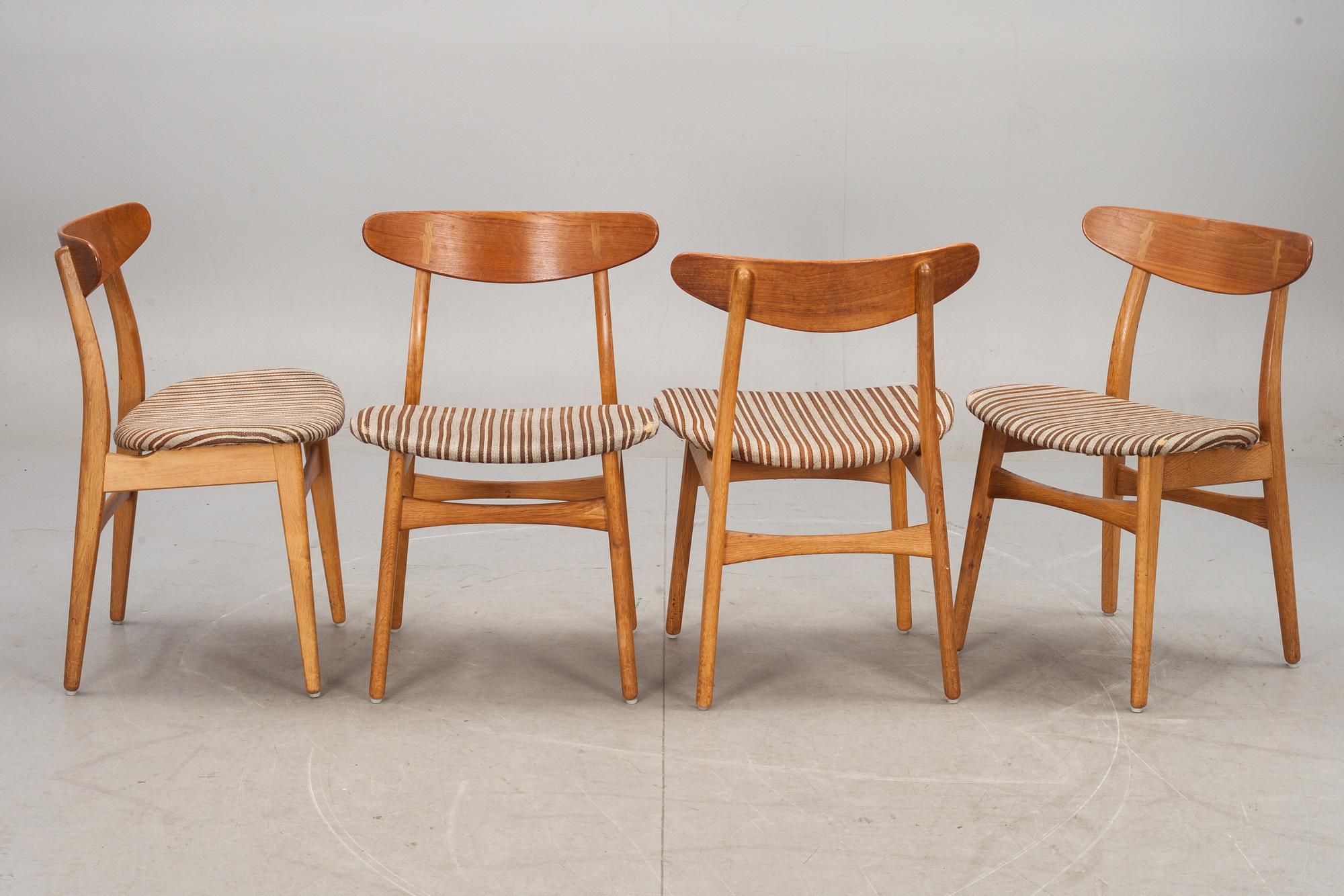 STOLAR, 4 st, "Ch-30", Hans J. Wegner.