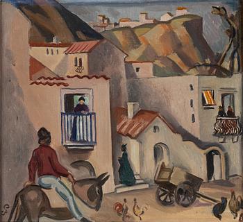 GEORG PAULI, oil on canvas, signed.