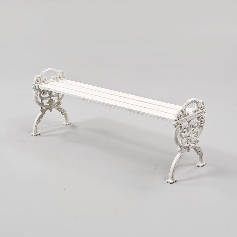 TRÄDGÅRDSBÄNK, 1900-tal.