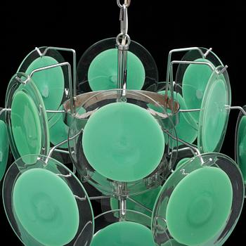 GINO VISTOSI, taklampa, Murano, Italien, 1960-tal.