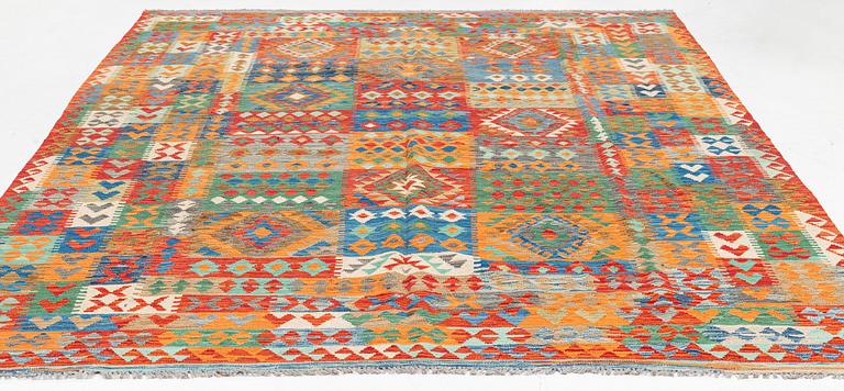 Carpet, Kelim, Afghan, 351 x 267 cm.