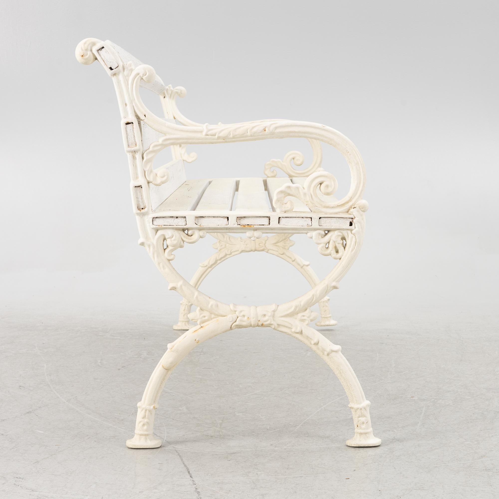 Trädgårdsoffa, tidigt 1900-tal.