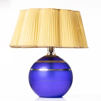 Malmö Metallvarufabrik, an imposing table lamp, variant of model "4173", Malmö, 1930s-40s.