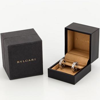 BULGARI, 'B.zero1', Örhängen med briljantslipade diamanter.