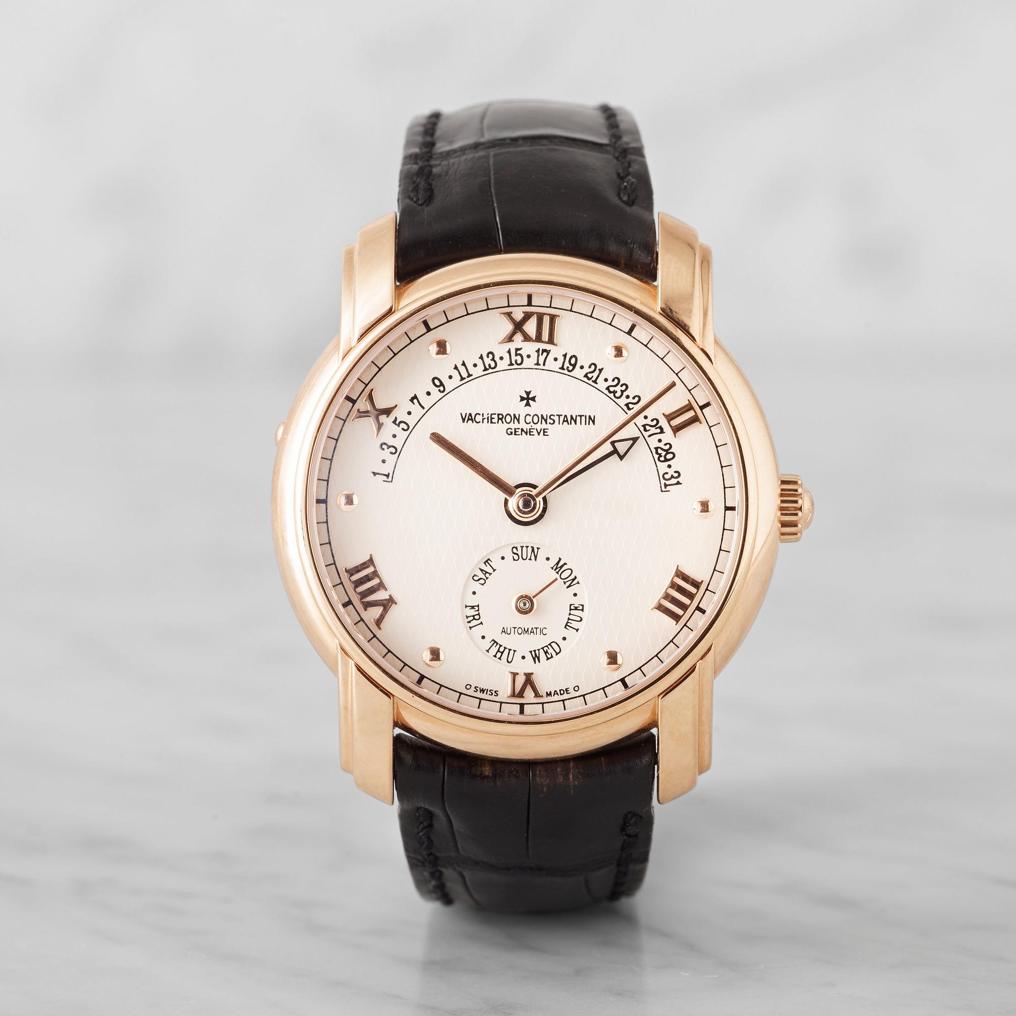VACHERON CONSTANTIN Geneve Patrimony 31 Day Retrograde armbandsur 37 mm Bukowskis