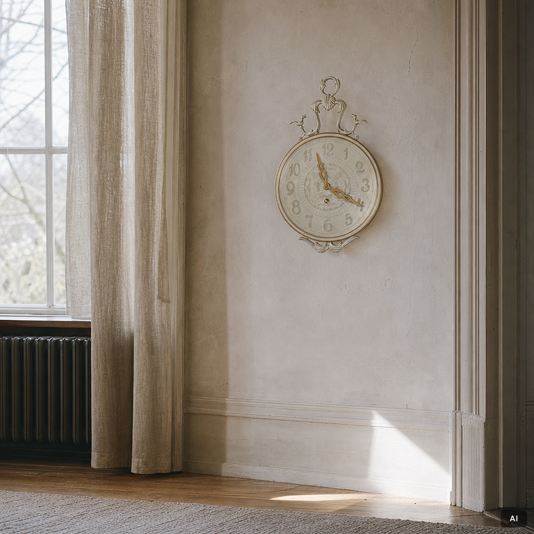 Nils Fougstedt, Wall clock, model A 618, Svenskt Tenn, Stockholm, 1938.