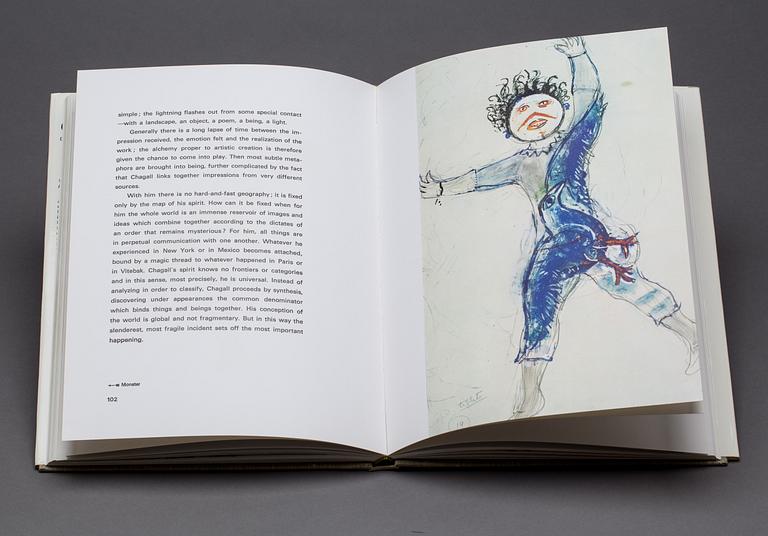 BÖCKER, 2 stycken, Chagall.