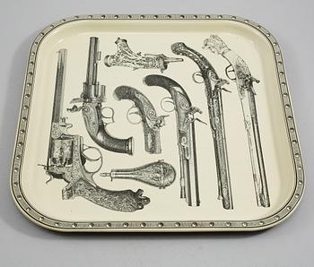 BRICKA, plåt, Piero Fornasetti, Italien, omkring 1900-talets mitt.