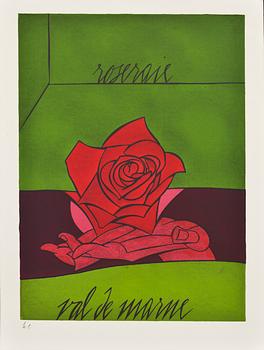 VALERIO ADAMI, 2 st. En signerad, h.c resp e.a.