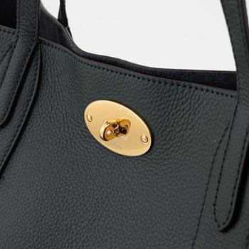 Mulberry, 'Bayswater Tote' in Green Small Classic Grain.