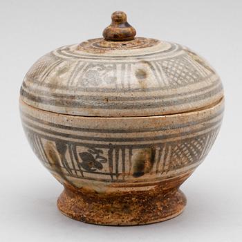 LOCKSKÅL, keramik, ostindisk, möjligen 1400-/1500-tal.