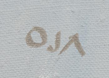 ONNI OJA, olja på duk, signerad.