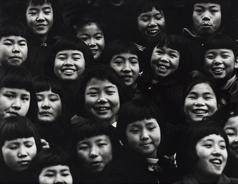 Georg Oddner, "Skolklass", Hiroshima, 1956.