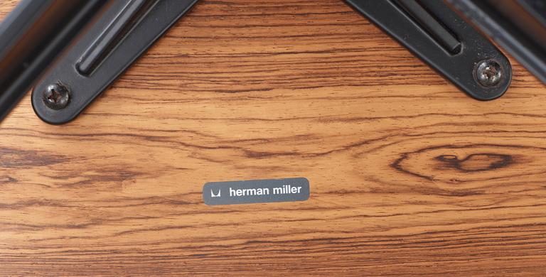 CHARLES & RAY EAMES, "Lounge Chair and ottoman", Herman Miller, USA 1970-tal.