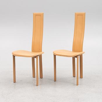 Giorgio Cattelan, chairs, 6 pieces, Italy, 1980s.