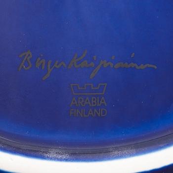 Birger Kaipiainen, vati, keramiikka, signerattu Birger Kaipiainen, Arabia Finland.