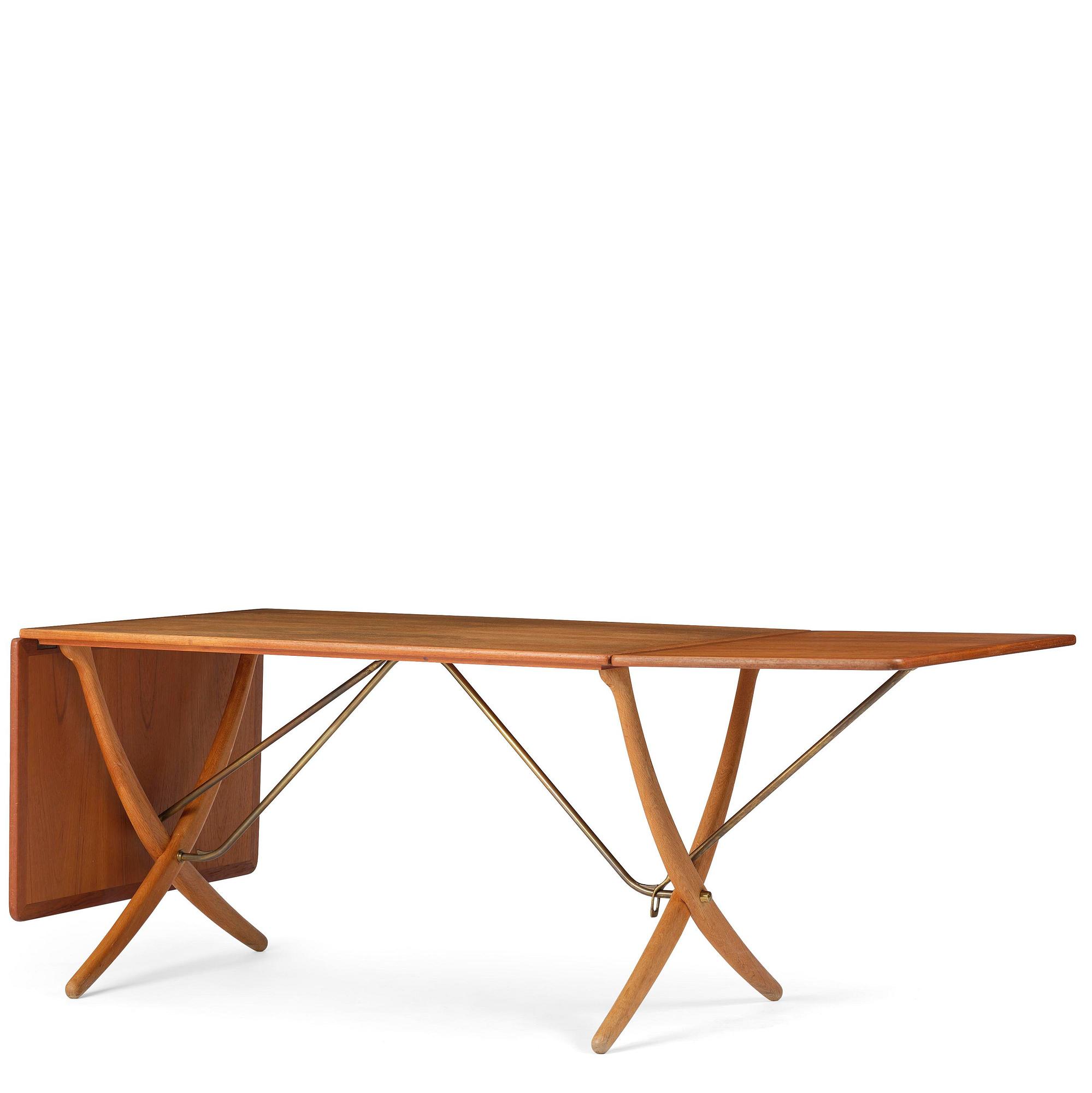 Hans J. Wegner, a dining table model "AT-304", Andreas Tuck, Denmark, 1960s.