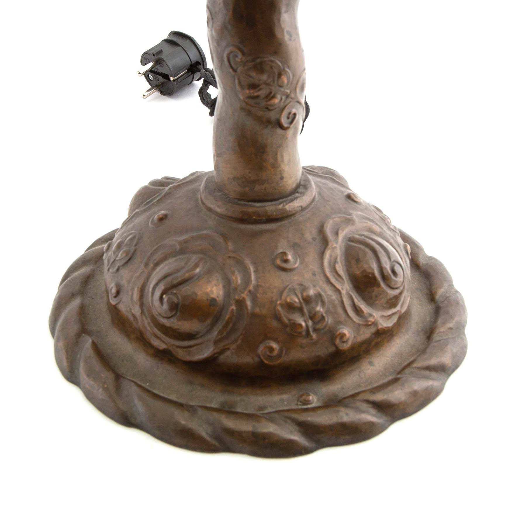 Table lamp, Jugend, early 20th century.