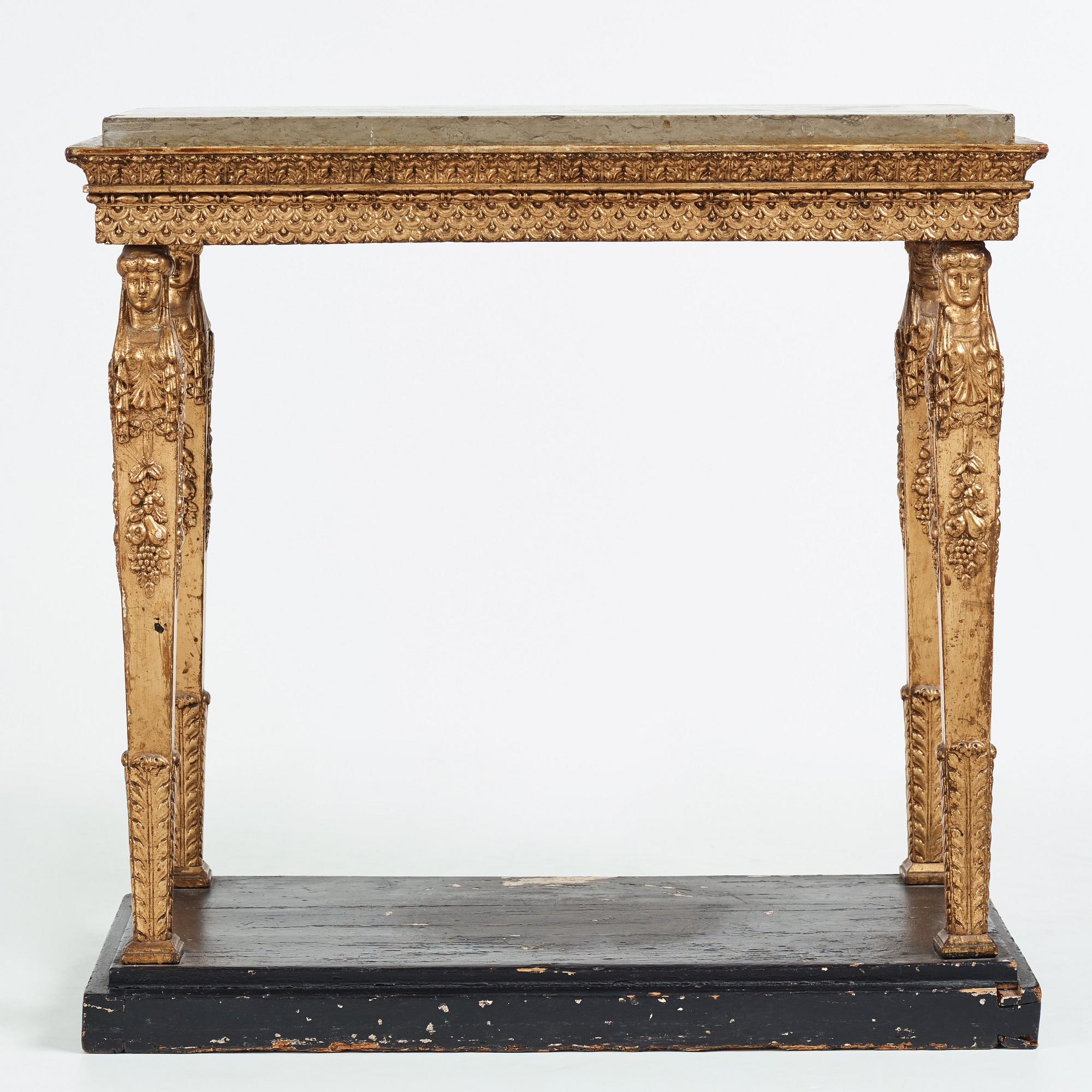 KONSOLBORD, omkring år 1800, Sengustavianskt.