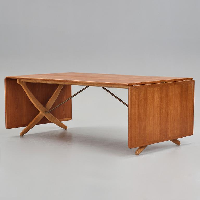 Hans J. Wegner, matbord med klaffar, "AT-314", Andreas Tuck, Danmark 1950-60-tal.