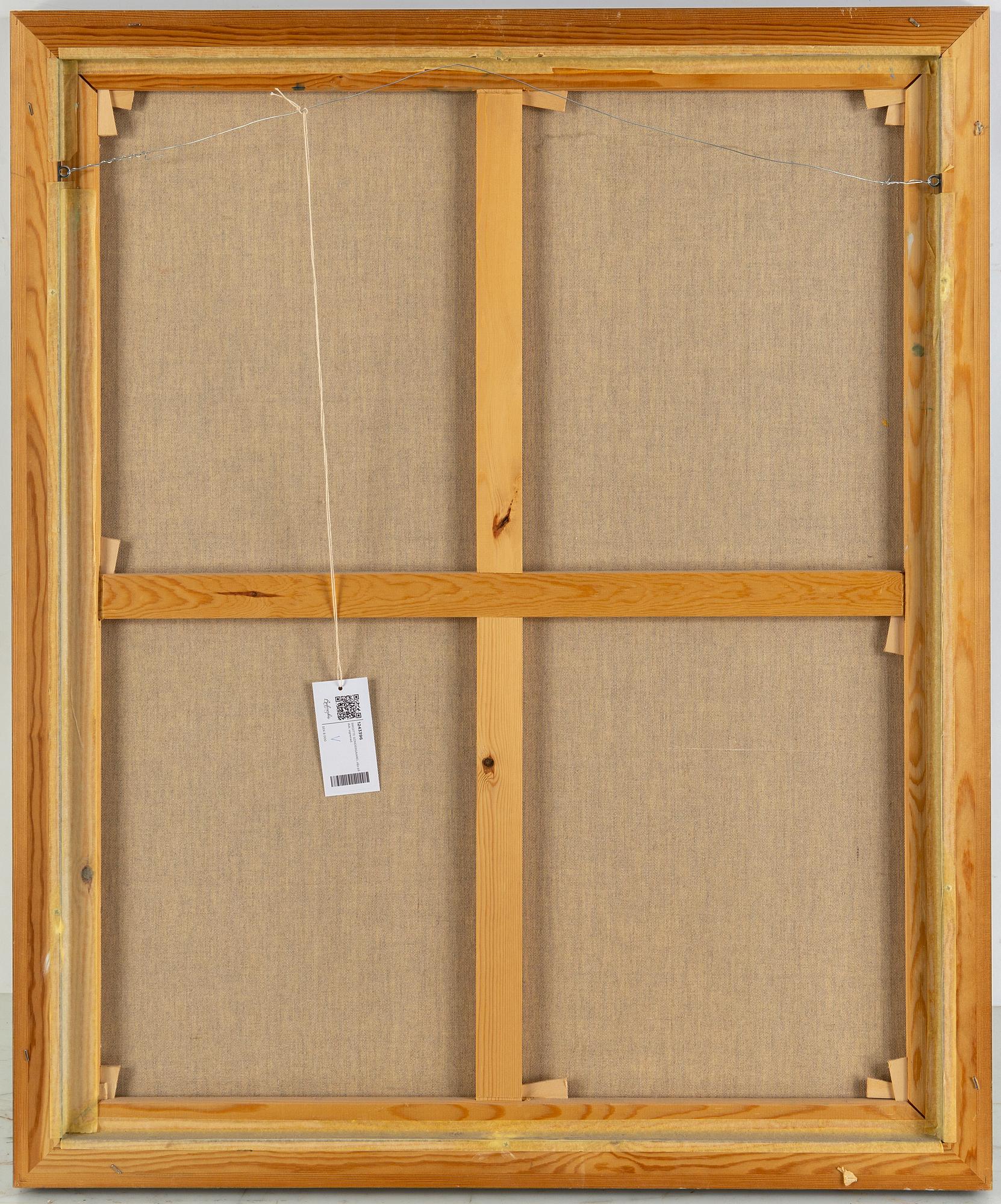 BIRGITTE SÖNDERGAARD, olja på duk, signerad.