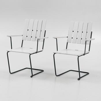 Trädgårdsgrupp, 6 delar, Grythyttan, samtida tillverkning.