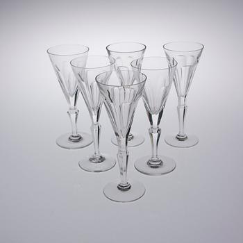 CHAMPAGNEGLAS, 14 st, glas, snarlika bl a Villeroy&Boch.