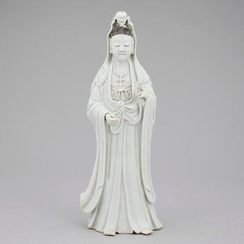 FIGURIN, blance de chine. Qing dynastin.