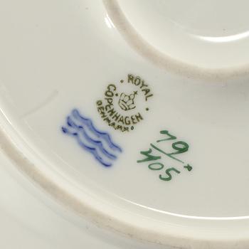 SERVISDELAR, 50 st, porslin, Royal Copenhagen, 1900-talets andra hälft.