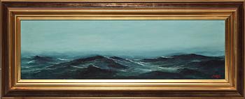 AXEL LIND, olja på duk, sign.