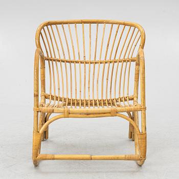 A Swedish Modern armchair, mid-20th Century.