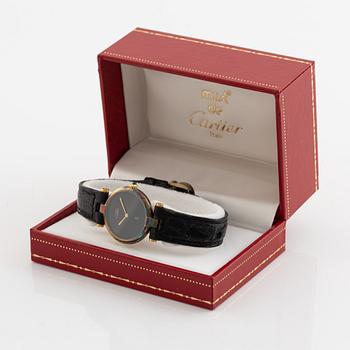 must de Cartier, VLC, wristwatch, 24 mm.