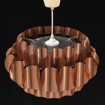 Thorsten Orrling, a ceiling lamp, for Hans-Agne Jakobsson, Markaryd, Sweden, 1960's.